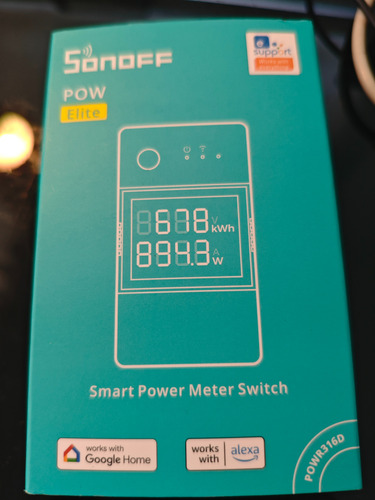 Sonoff Pow Elite 16a Interruptor Inalambrico Wifi Domotica