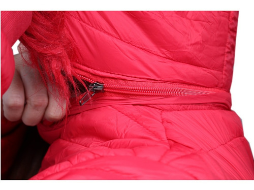 Imagem 9 de 10 de Jaqueta Isa Bobojaco Frio Inverno Feminina Forrada Pelinho