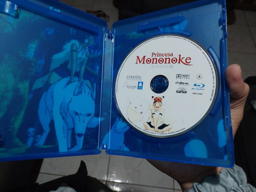 Blu-ray Princesa Mononoke, Original, Raro, Fora De Catálogo