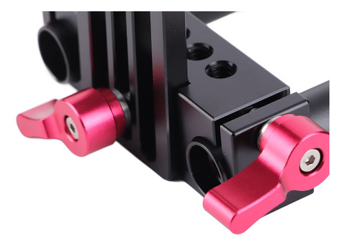 Kit Básico De Liberação Rápida Da Câmera Dslr Rail Riser Rig