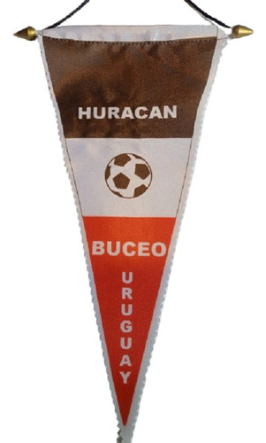 Banderin De Futbol De Huracan Buceo. Coleccion.