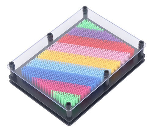 Juego De Mesa Black Pin Art, Escultura De Mesa 3d, Tamaño Gr
