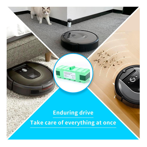 6400 Mah Batería Para Irobot Roomba Rextended Life