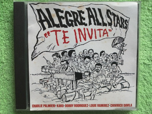 Eam Cd Alegre All Stars Te Invita 1992 Cheo Feliciano Willie