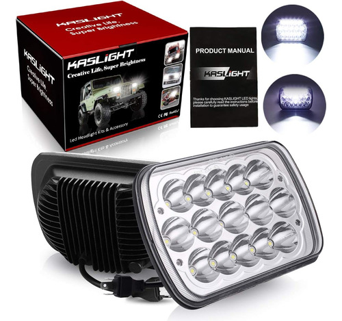 Faros Led H6054, Par De Faros Led 5x7, Faro Sellado 7x6...