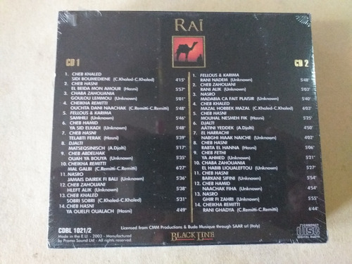 Cd Rai - Musica Del Mundo 2cd