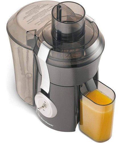 Imagen 3 de 6 de Hamilton Beach Extractor De Jugos Fruta Verduras 800 W 1.1hp