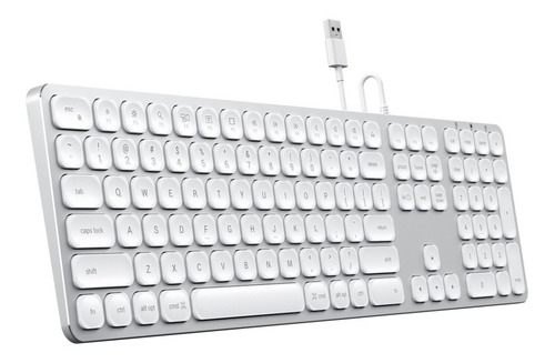 Imagen 4 de 10 de Teclado Usb + Numerico / Ingles / No Apple / Satechi Oficial