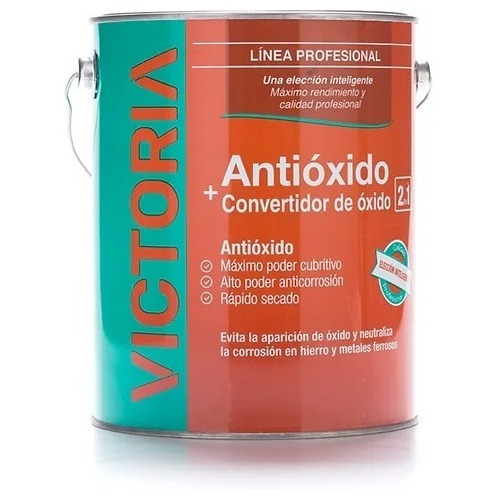 Pintura Antioxido Convertidor 4 Litros Oferta! Gema