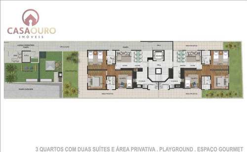 Imagem 8 de 10 de Apartamento Com Área Privativa À Venda, Santo Antônio, Belo Horizonte. - Ap0402