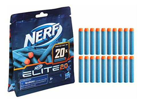 Nerf Elite 2.0 Set De 20 Dardos De Repuesto