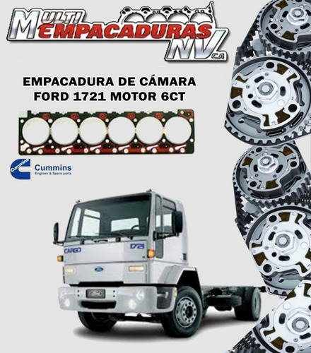 Empacadura De Camara Ford Cargo 1721 6ct