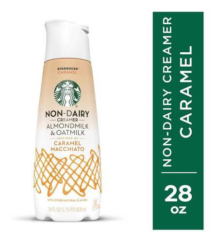 Starbucks Crema Liquida Almond Milk Caramelo Macchiato 828ml