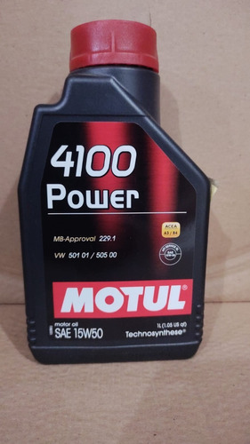 Motul 4100 Power 15w-50