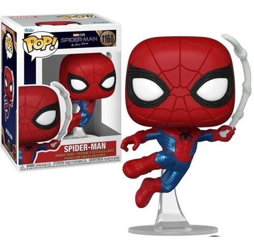 Funko Pop Spiderman No Way Home #1160 Tom Holland Nuevo Raro