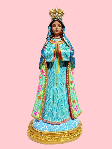 Virgen Del Valle Estatuilla 30 Cms Arte Moderno Desy's Art