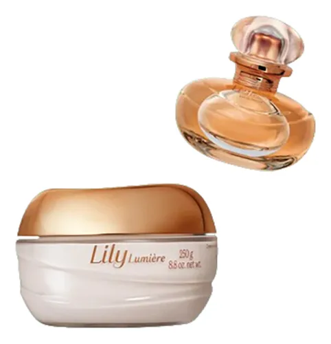 Combo Set Regalo O Boticario: Perfume + Crema Hidratante