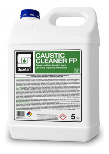 Caustic Cleaner Spartan 5lt. Grasa Pesada Y Carbonizada