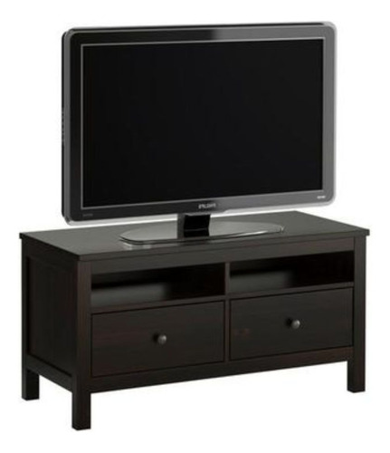 Rack Mesa Tv Lcd Led Living Comedor Mueble De Madera Ls Lcm Color Negro