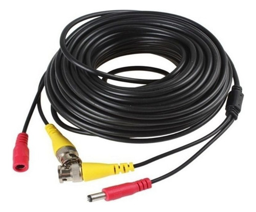 Cable Para Camara De Seguridad Cctv Video Bnc Y Poder 30 Mts