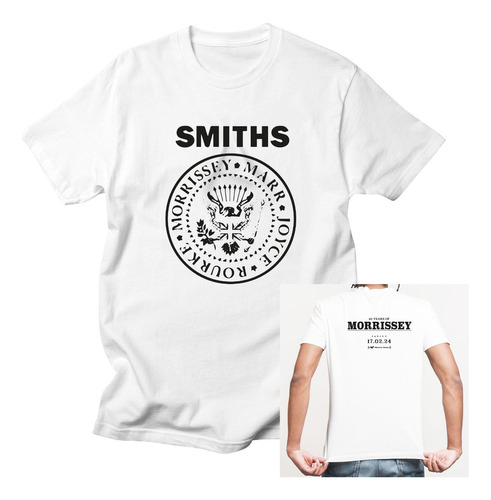 Remera Unisex Algodón Morrisey The Smiths Logo Argentina