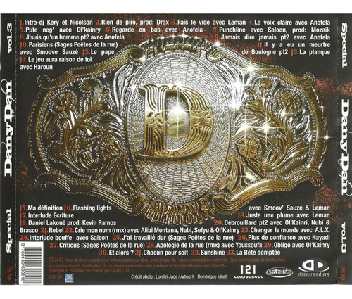 Cd Spécial Dany Dan Vol.3 (dany Dan) Estándar