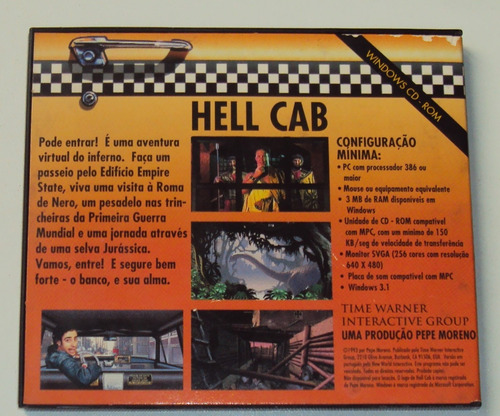 Hell Cab Original Para Pc - Funcionando - Usado (Usado)