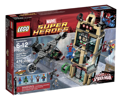 Set Juguete De Construcción Lego Spider-man Daly Bugle 76005