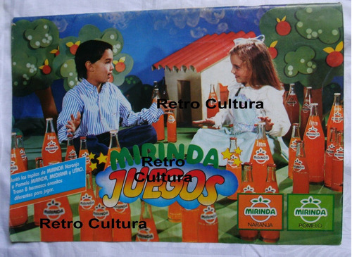 Publicidad Antigua Pepsi Mirinda Enanitos.coleccionable.