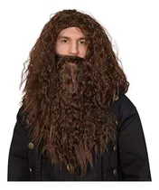 Comprar Skeleteen Peluca Y Barba Marrones  Accesorios De