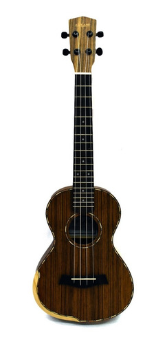 Imagen 10 de 10 de Ukelele Concierto Electroacústico Nogal Ashland Uk205c-eq
