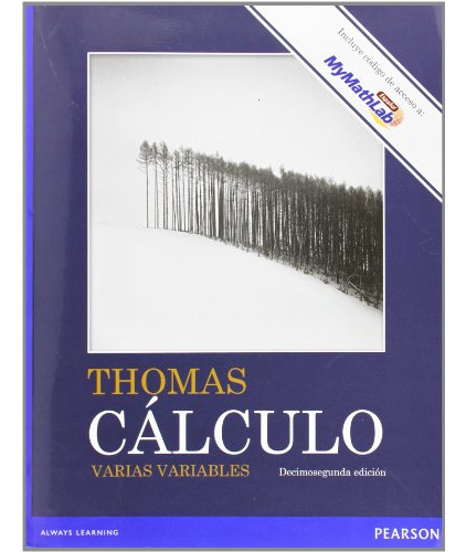 Libro Calculo. Varias Variables De Pearson Educacion Pearson