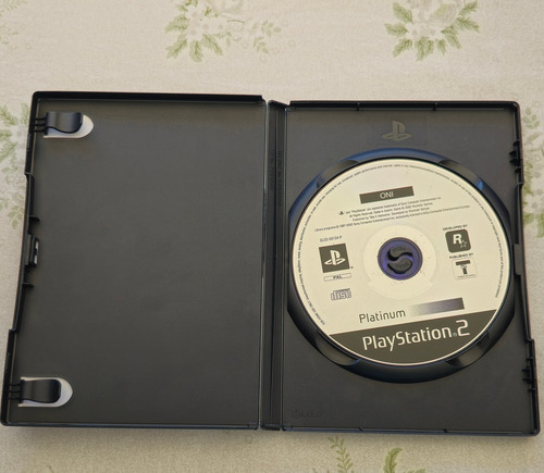 Ps2 Oni Original Europeu Capa Reimpressa (Usado)
