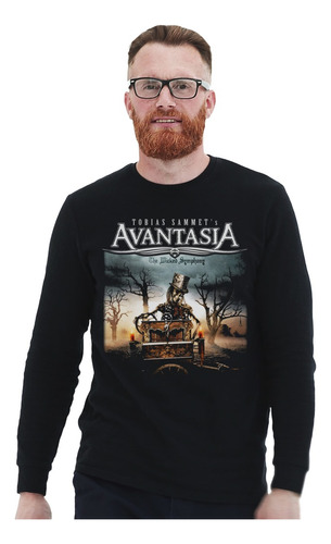 Polera Ml Avantasia The Wicked Symphony Metal Impresión Dire