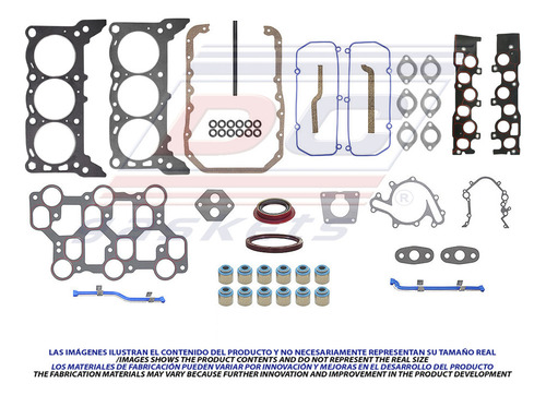 Juego De Juntas Ford Windstar Gl 3.8 6v 12v 1997-1998 T/a