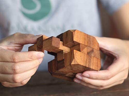 Pasaje Oculto: Rompecabezas De Madera 3d De Siammandalay Con