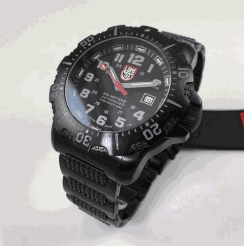 Relogio Luminox Sea Anu Steel Black Diver's 200m Xs.4222