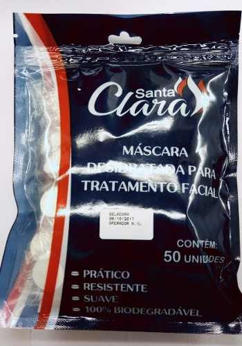 Máscara faciai para pele todos Santa Clara Desidratada Máscara Desidratada 50g y 1mL