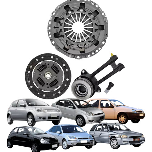 Kit Embreagem Luk Fiesta Ecosport Ka Courier Zetec 1.0 1.6