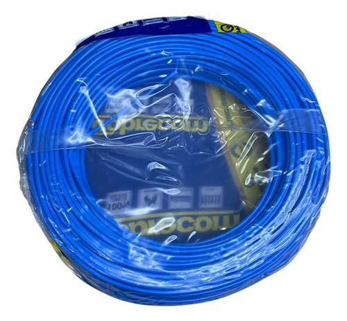 Cabo Flex Fio Cobre 2,5mm Azul 750v Rolo 50m Cobrecom