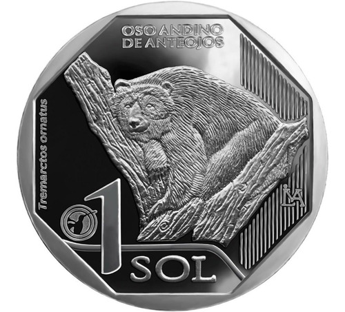 Moneda Del Oso Andino - Fauna Silvestre A. Del Perú - Mc1