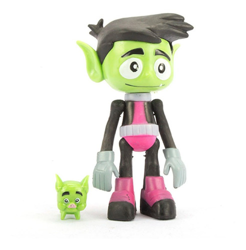 Figuras Jovenes Titanes Set 5pz (Usado)