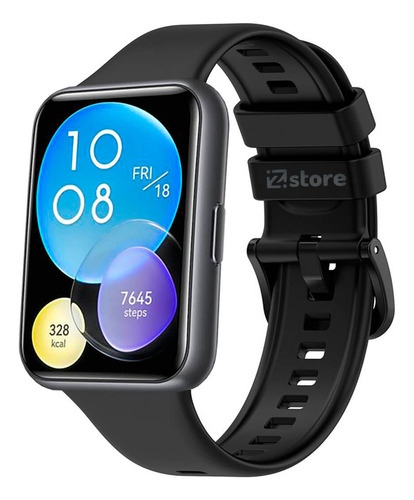 Correa Compatible Con Huawei Watch Fit 2 Negro