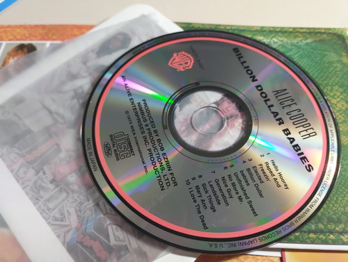 Alice Cooper - Billion Dollar Babies - Cd Mini Lp , Ruso Edición Limitada (Usado)