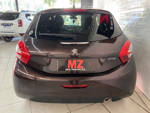 Imagem 10 de 10 de Peugeot Premier 208 2014 1.6 Flex Marron Completo