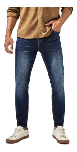Jeans Modernos Shein Hombre Tendencia Ajustados