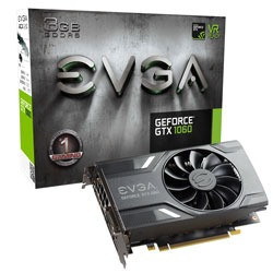 Gtx 1060 Gaming 03g-p4-6160-kr 3gb Gddr5 Evga