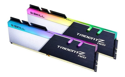 Memória G.skill 32gb 2x16 Ddr4 3600mhz Trident Z Rgb Neo Amd