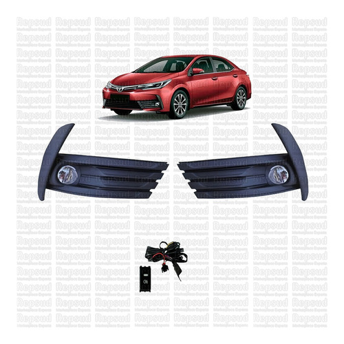 Kit De Neblinero Toyota Corolla Xl/xei 2020