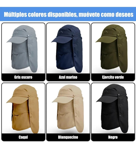 Sombrero De Sol Unisex Con Protección Uv Para Exteriores